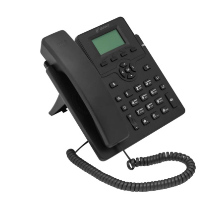 ФЛАТ-ПРО Flat-Phone C10G, IP-телефон (2 SIP-аккаунта, 2 порта 10/100/1000 BASE-T (RJ-45), ЖК-дисплей, PoE, РЕЕСТР)